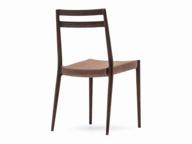 Stackable wooden chair CERVO KARIMOKU