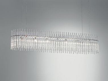 Lampada a sospensione a LED in vetro di Murano CHARLESTON