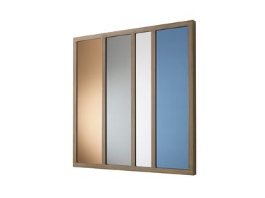 Specchio quadrato con cornice da parete CHARLESTON VOLPI