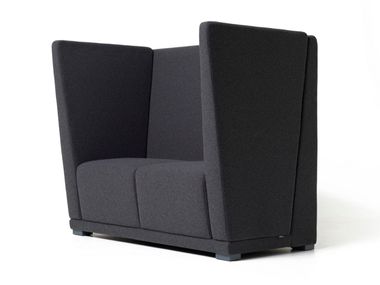2 seater high-back fabric sofa CIRCUIT Diemme