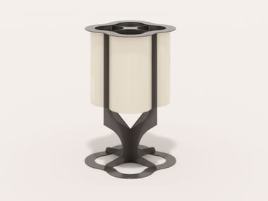 Portarifiuti in acciaio verniciato a polvere CALICE CITYSì