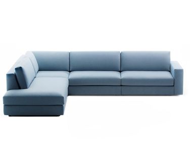 Fabric sofa with chaise longue CLASSIC Prostoria