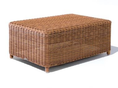 Tavolino da giardino rettangolare CLOE Braid