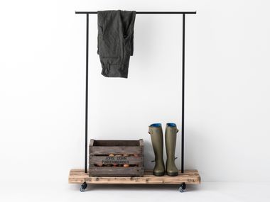 RECLAIMED WOOD CLOTHES RACK #01 Coat rack By Weld & co