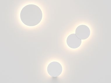 Aluminium wall lamp / ceiling lamp COLLIDE Rotaliana