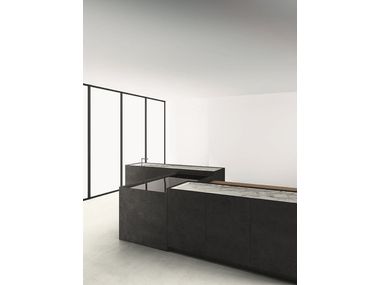 Modular island kitchen COMBINE By Boffi design Piero Lissoni