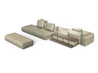 Corner modular sofa LS2302 CONCISE HOME
