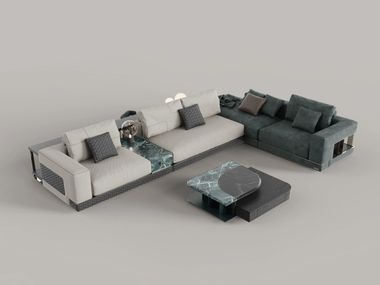 Modular sofa with storage space LS2309 CONCISE HOME