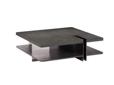 Square central coffee table with storage space LT2219-01 CONCISE HOME