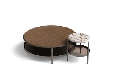 Coffee table set with storage space LT2305-01/03 CONCISE HOME