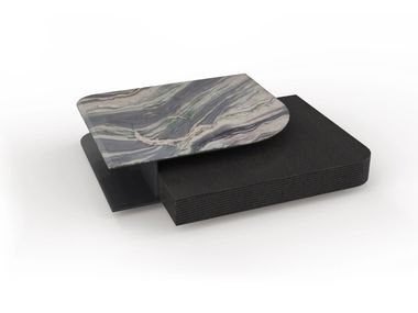 Coffee table set with storage space LT2309-01/02 CONCISE HOME