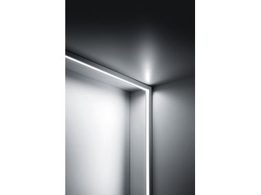 Aluminium linear lighting profile CONTINUOUS ROD MINIMAL By SIMES