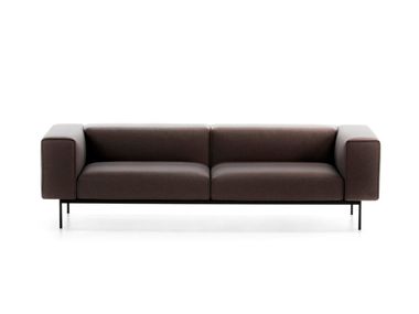 Modular leather sofa CONVERT Prostoria