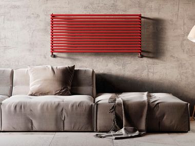 Hot-water wall-mounted horizontal steel decorative radiator ALICE 25 HORIZONTAL CORDIVARI