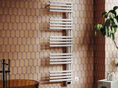 Scaldasalviette elettrico in acciaio FEDERICA DX ELETTRICO CORDIVARI