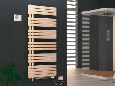 Scaldasalviette verticale elettrico in acciaio KELLY 5010 SX BLOWER CORDIVARI