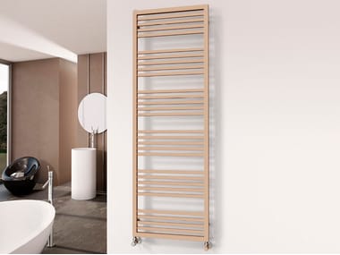 CORDIVARI, NAIKE SQUARE Scaldasalviette ad acqua calda verticale in acciaio al carbonio