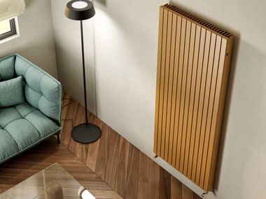 Wall-mounted carbon steel decorative radiator ROSY MAX CORDIVARI