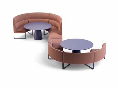 Modular fabric bench MELL COR