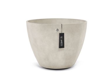 Runder Handgearbeiteter Gartenvase aus Faser-Kunststoff-Verbund LUPO 82 COSAPOTS