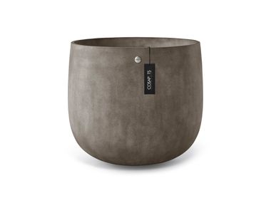 Vaso da giardino fatto a mano rotondo alto in Cohesa MONDO 100 COSAPOTS