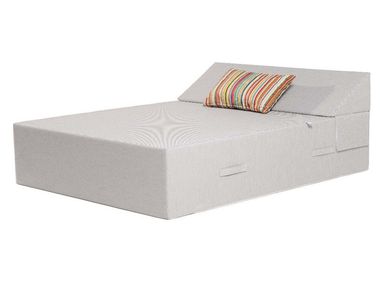 Lettino da giardino matrimoniale in Batyline® PALOMA COZIP