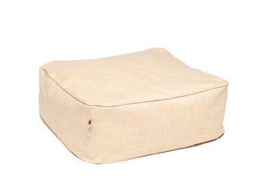 Pouf de jardin en Batyline® PETIT BOHÈME RAPHIA COZIP