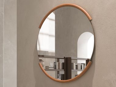 Wall-mounted mirror GASTON ROUND CPRN HOMOOD