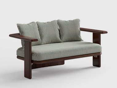 2 seater wooden sofa SIESTA CPRN HOMOOD