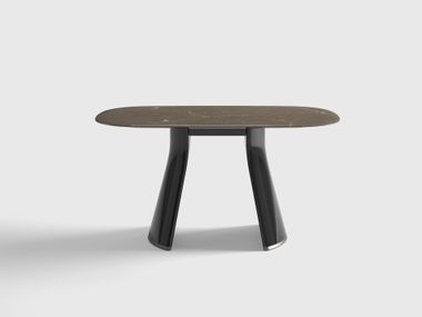 Rectangular wooden and marble coffee table TALOS LOUNGE CPRN HOMOOD