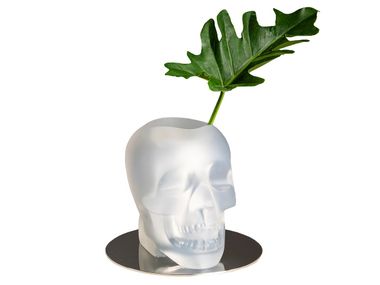 Vaso in resina CRANIUM Vallvé