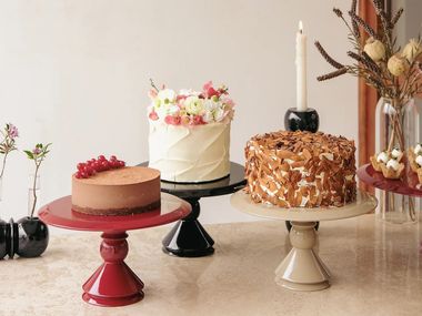 Soporte de pastel de madera CRESCENDO CREANDE