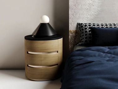 Linden table lamp CRESCENDO CREANDE