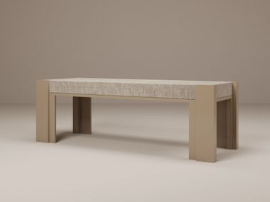 Wooden bench DE STIJL CREANDE