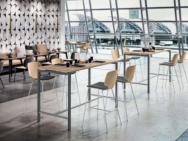 Rectangular high table CREO Quadrifoglio Group