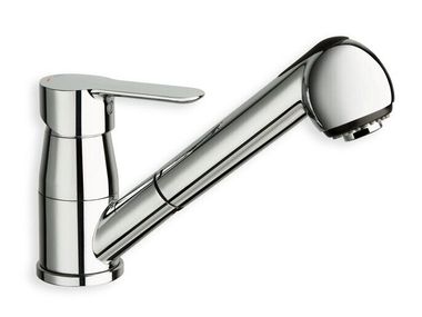 Professional single handle kitchen mixer tap with swivel spout CRIKR530 CRISTINA Rubinetterie
