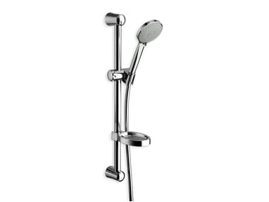 CRISTINA Rubinetterie, CRIPD097 Asta saliscendi con portasapone