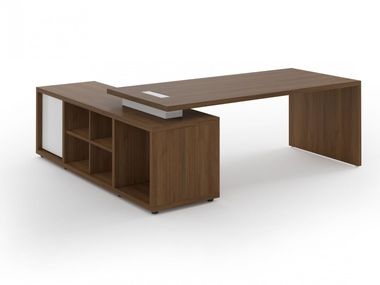 CUF Milano, BRERA Scrivania ad angolo con scaffale integrato