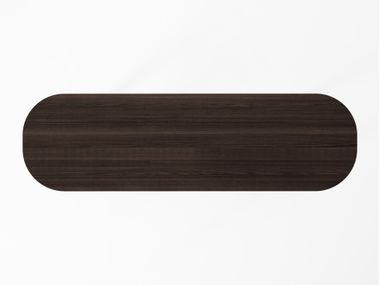 CURBUS Rectangular solid wood console table By KARPENTER | design ...
