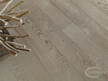 Brushed oak parquet GREY SAND Cadorin Group