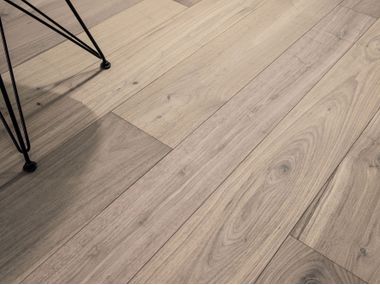 Brushed walnut parquet NATUR WALNUT RAW EFFECT Cadorin Group
