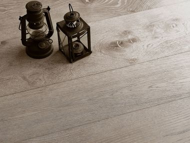 Brushed English oak parquet CONTORTA QUERCUS LIME EFFECT Cadorin Group