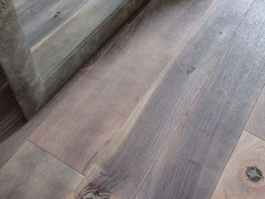 Brushed walnut parquet OLD NOGHERA BARK Cadorin Group