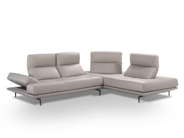 Ecksofa aus Leder BOERO Calia Italia