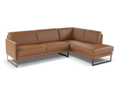Modulares Ecksofa aus Leder COCÒ Calia Italia