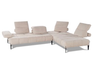 Modulares Sofa aus Stoff mit Kopfstütze SKYLINE Calia Italia