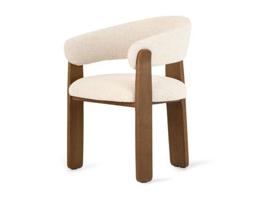 Silla tapizada de tela con brazos ANTHEA Calligaris