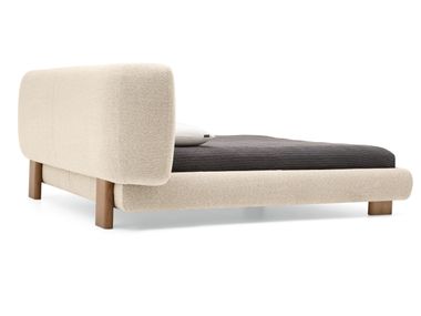 Upholstered fabric double bed GLEN Calligaris