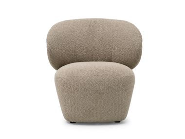 Fabric armchair without armrests MARA MID Calligaris