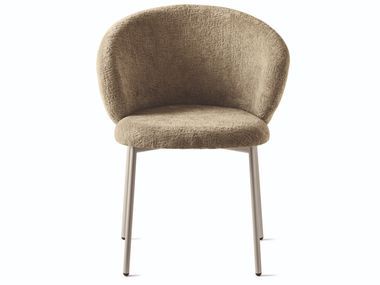 Upholstered chair with a metal frame OLEANDRO Calligaris